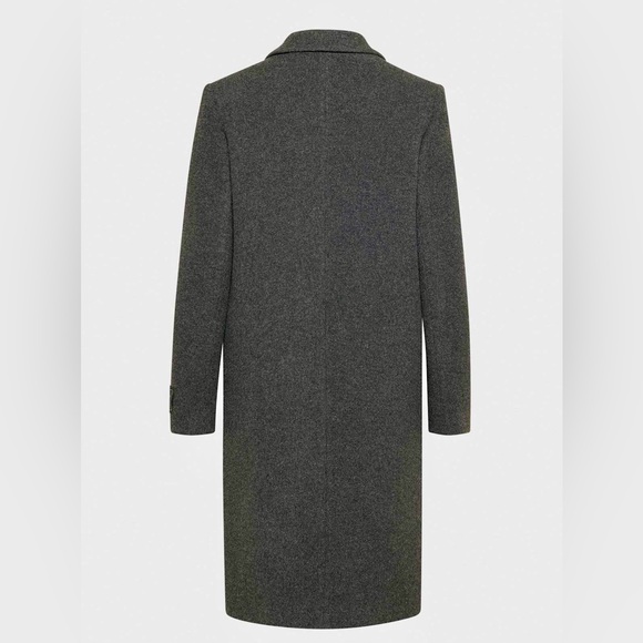 Jil Sander Gray Wool Coat - Picture 2 of 7